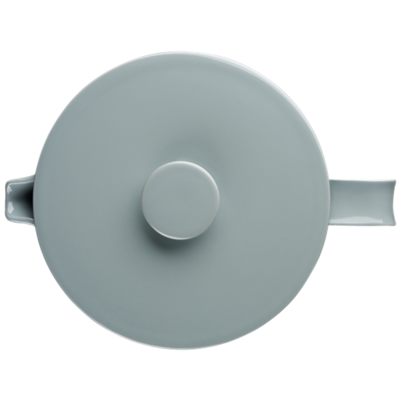 Teekanne mit Teesieb, stone grey
