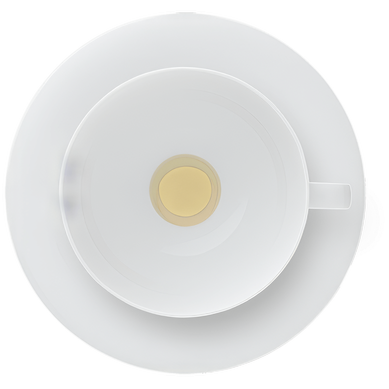 Cappuccino cup, saucer