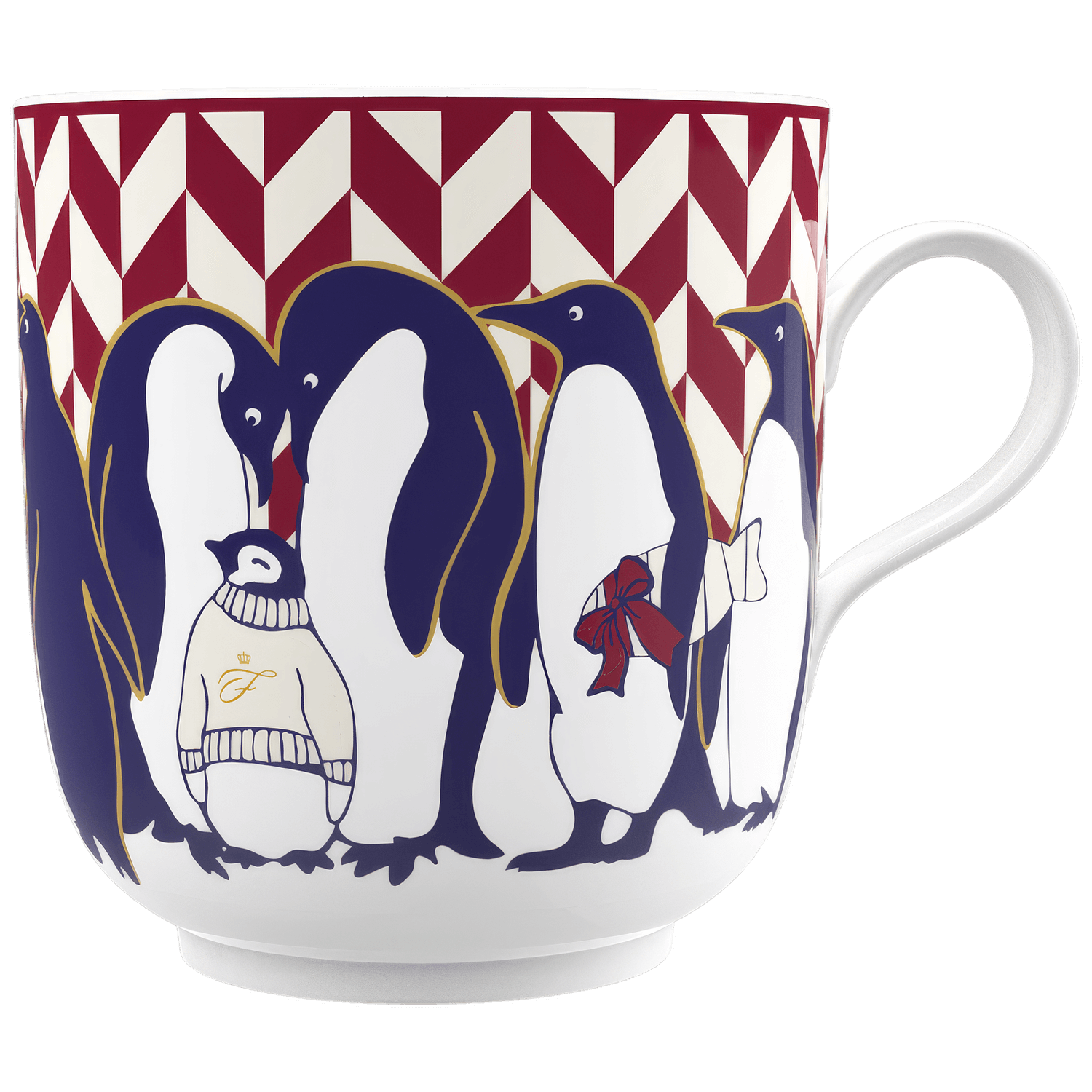 Becher FESTIVE PENGUIN