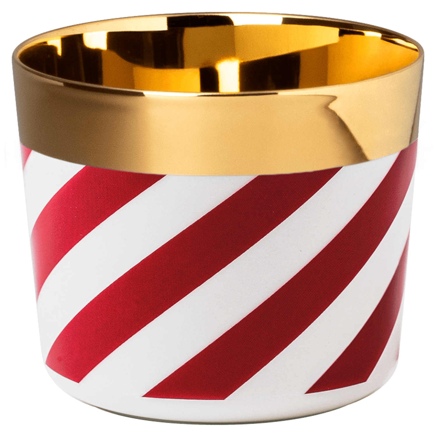 Champagnerbecher CANDY CANE RED