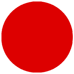 Einfaches, einfarbiges rotes Quadrat ohne weitere Objekte oder Text. Fürstenberg Porzellan.