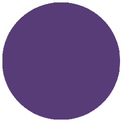 Unkenntliches violett-farbenes Logo, darin stilisierter Löwe. Fürstenberg Porzellan.