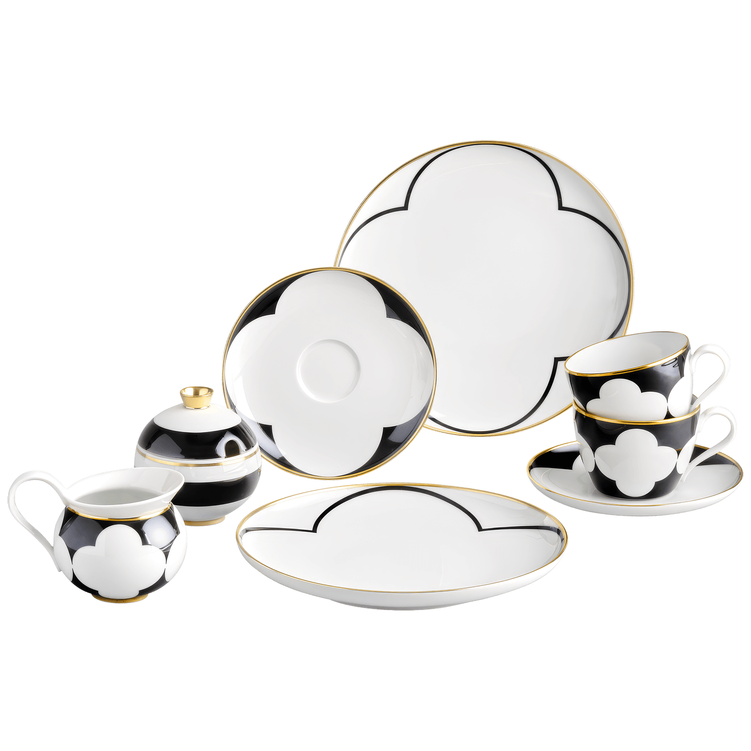 Geschirr-Set Kaffee 8-tlg. – CA D´ORO coup