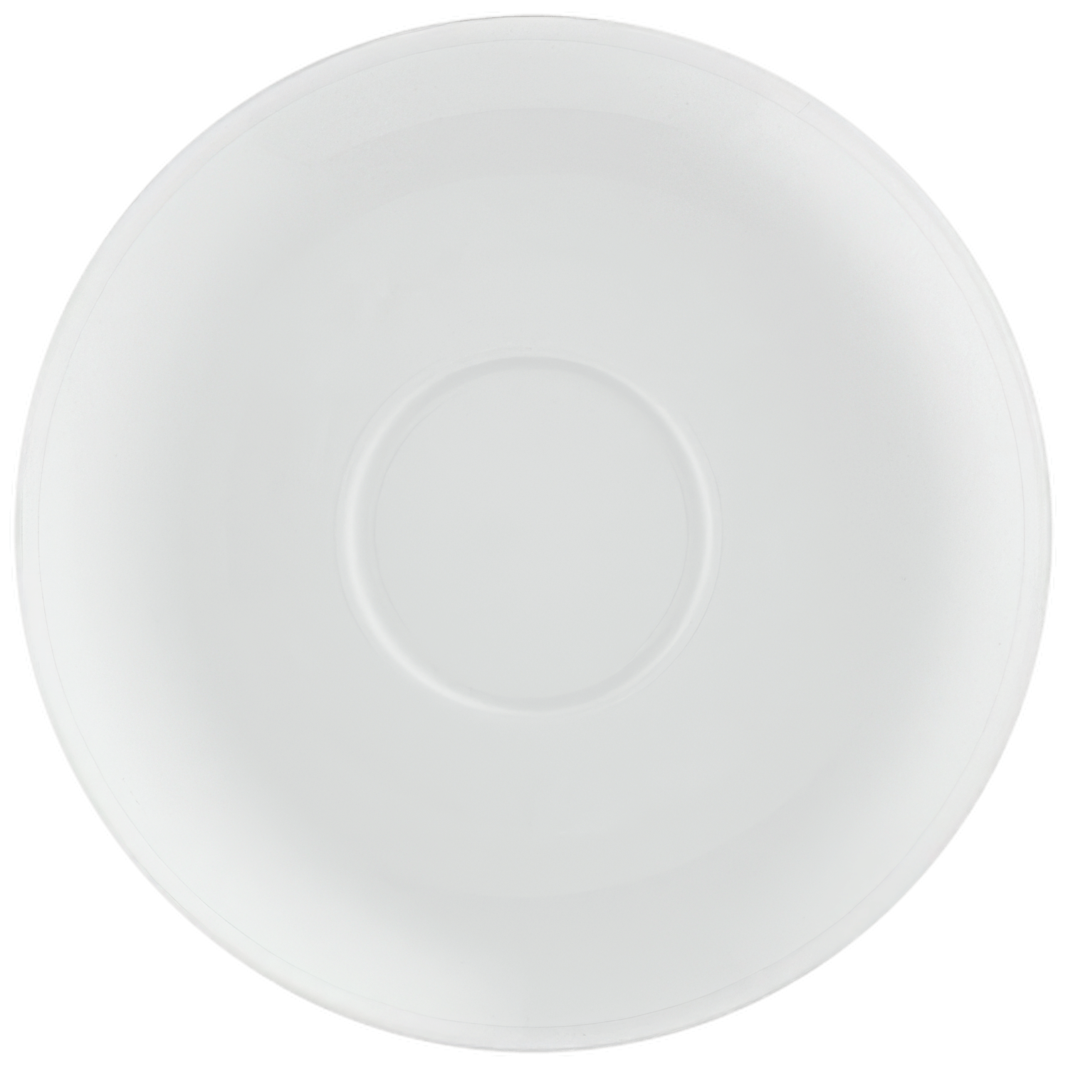 Tea saucer with insert